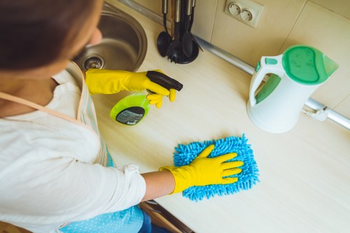 Final review before closing a cleaning complaint