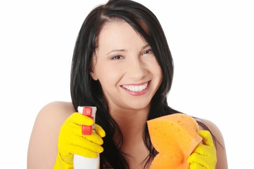 Professional deep cleaning team following health and safety standards