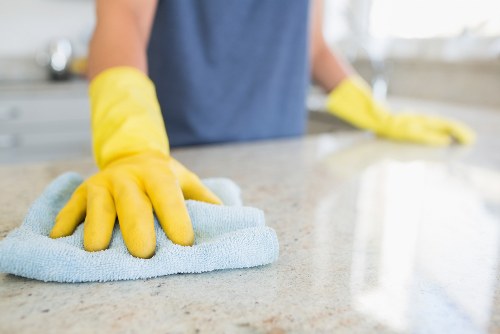 Commercial cleaning for a Greenwich business